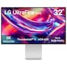 LG - 32” UltraFine evo 6K Nano IPS Black Professional Monitor with DisplayHDR 600 (Thunderbolt 5, HDMI, DisplayPort, USB-C) - Silver