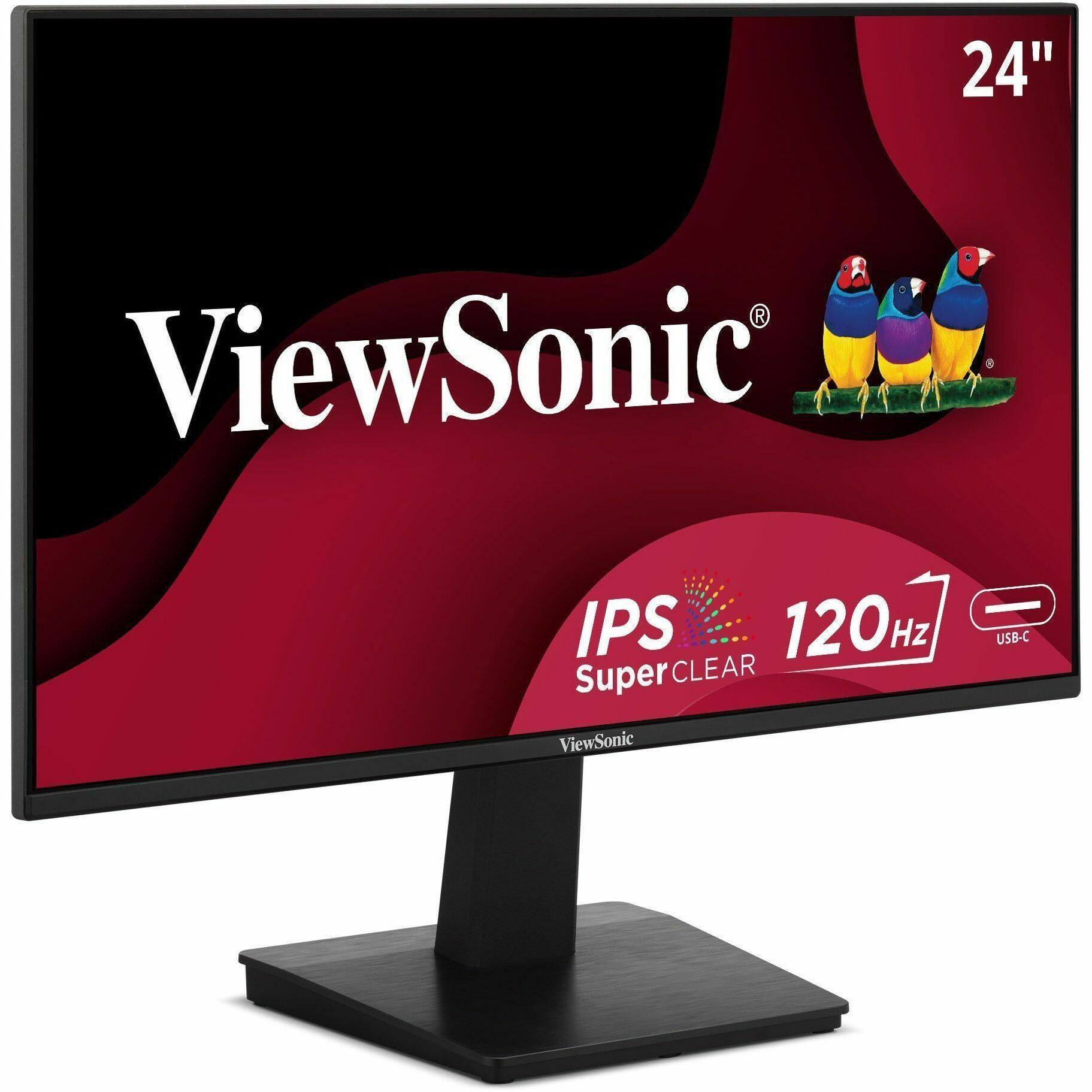 24" ViewSonic IPS SuperCLEAR 120Hz USB-C
