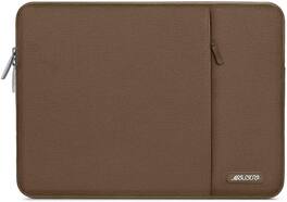mosiso - Laptop Case 13-13.3 inch Laptop Sleeve Fit with MacBook Air/Pro 13/Pro 14 HP Dell ASUS Lenovo Sleeve Bag with Pocket - Light Brown