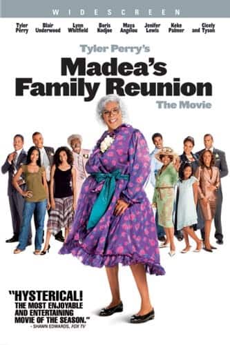 Front. Madea’s Family Reunion   - DVD.