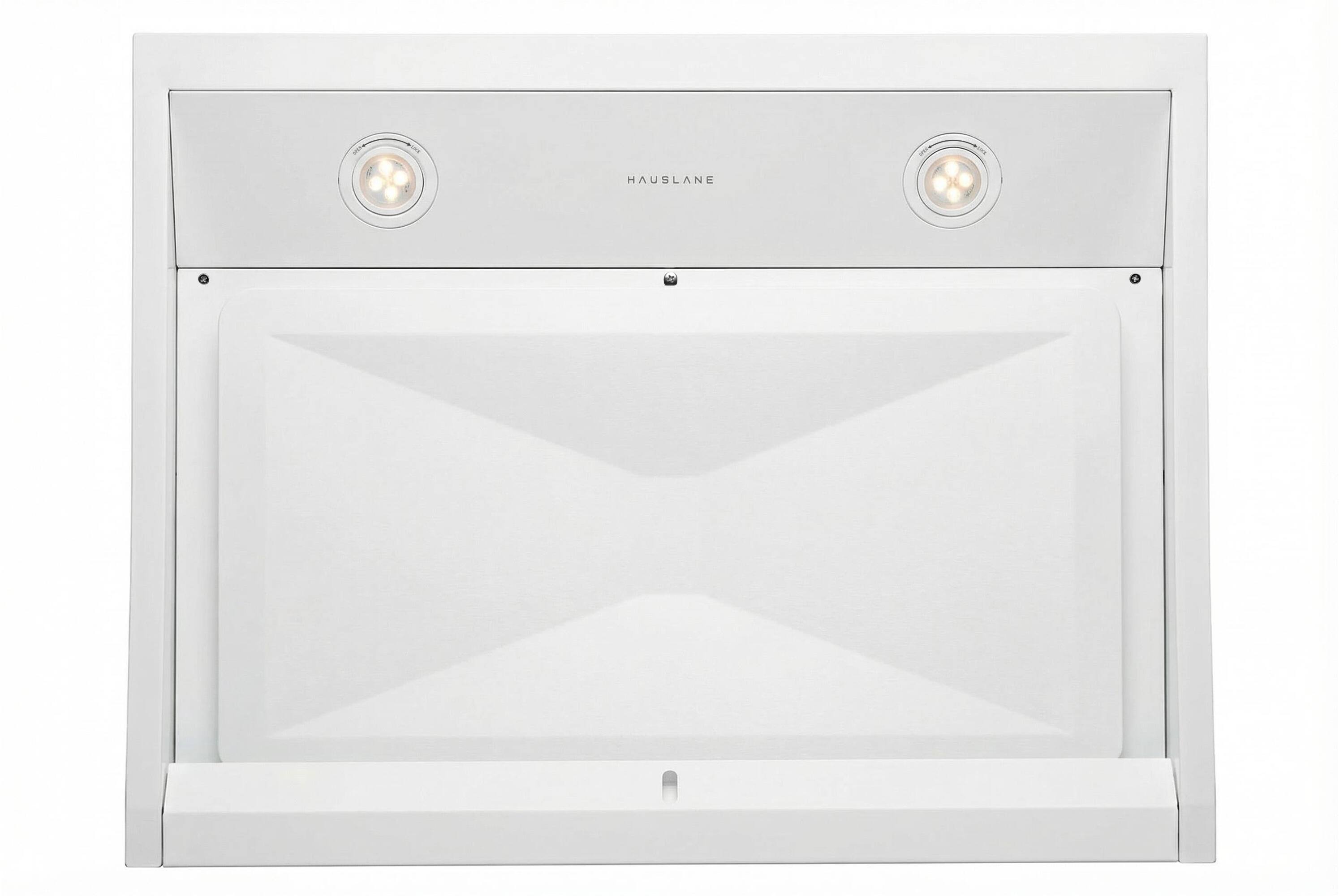 Alt View 4. Hauslane - Hauslane UC-PS38 30-in Ducted Undercabinet Range Hood with Steam Clean - White.