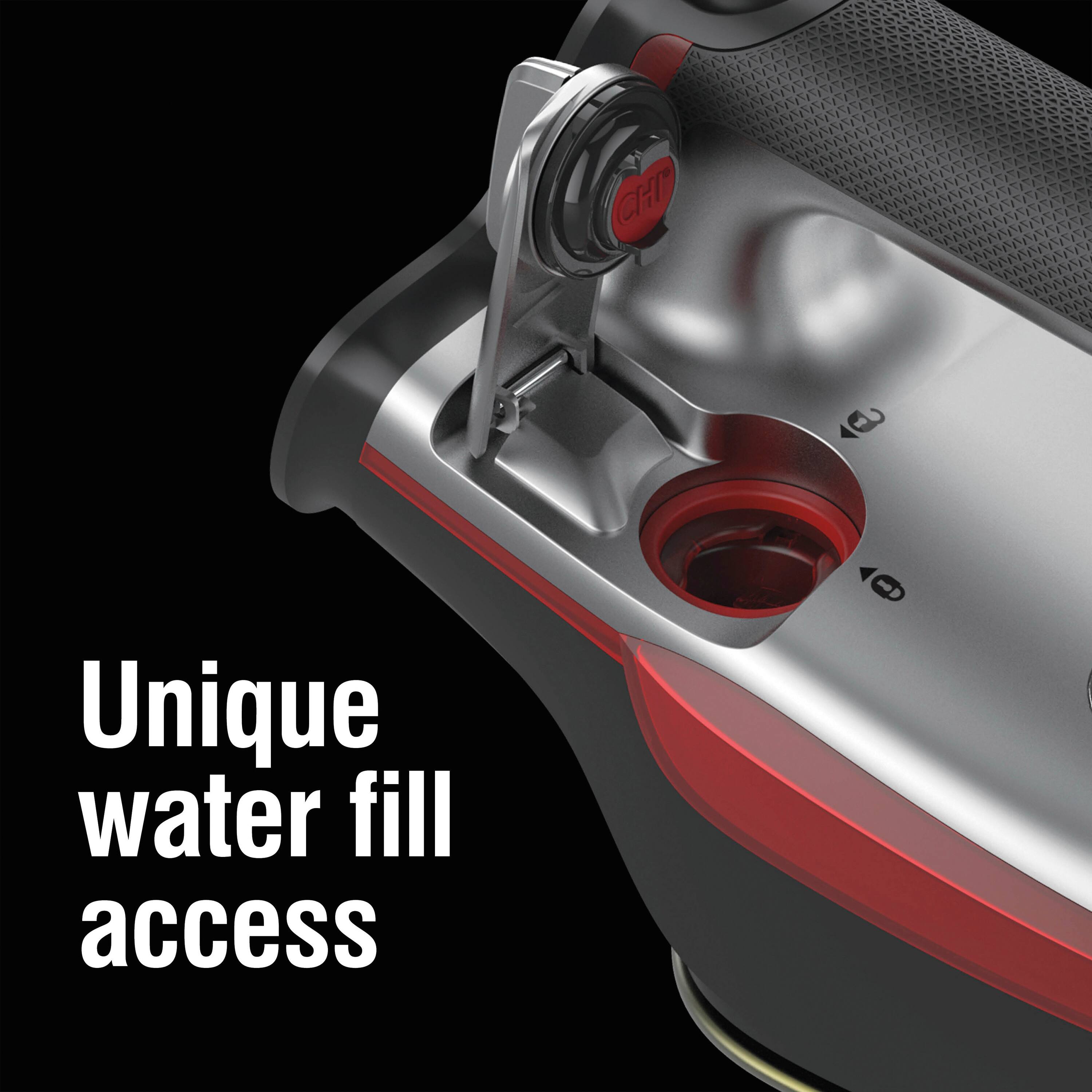 Unique water fill access