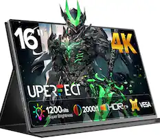 16" 4K
UPERECT
1200 nits
2000:1
HDR C+
VES
Super Brightness