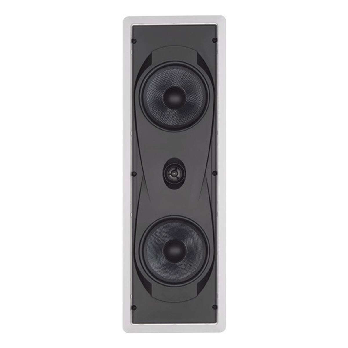 Front. Yamaha - Yamaha NS-IW960 2-Way In-Wall Speaker - Each - White.