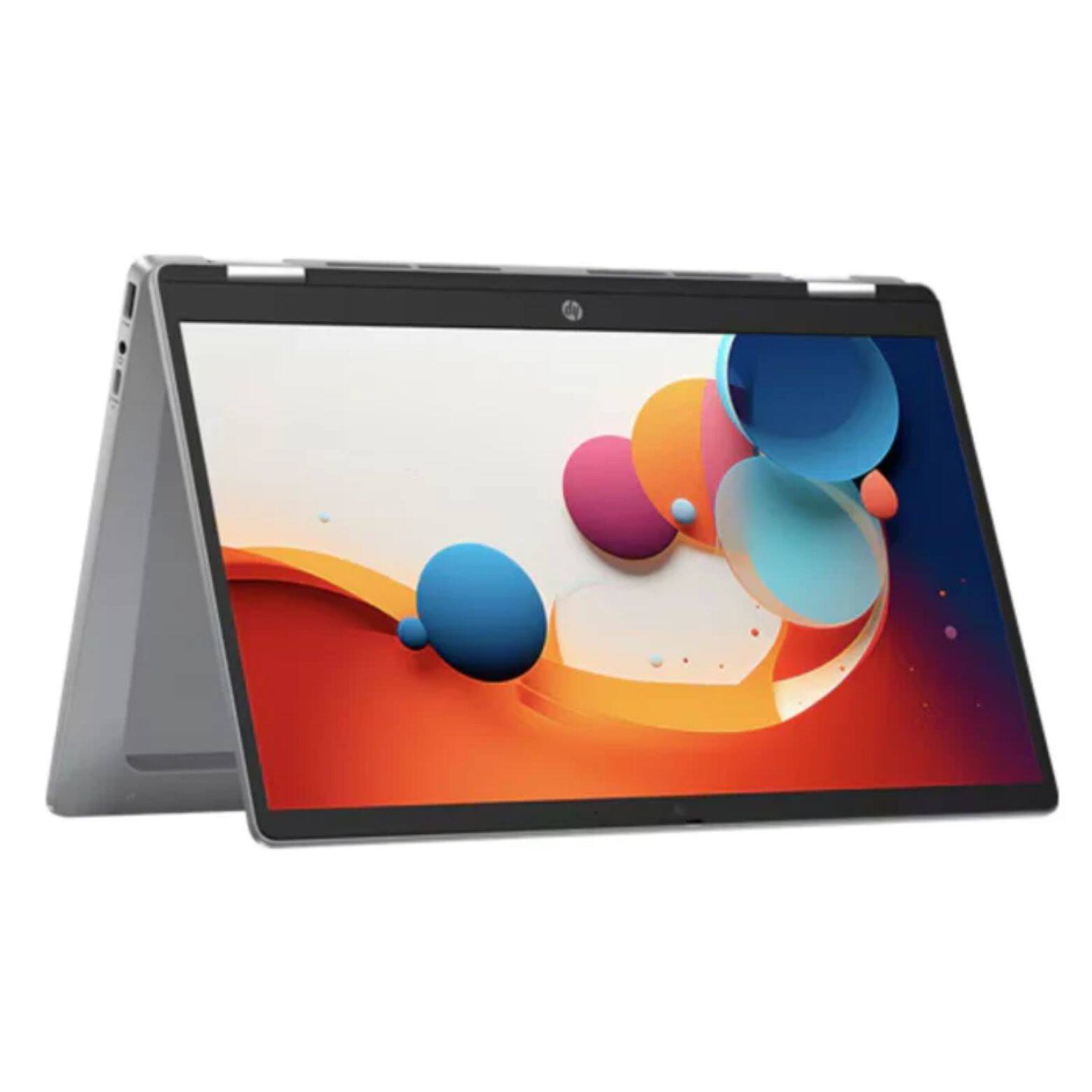 Alt View 1. HP - Chromebook x360 14" FHD Touch Intel Core i3-N305 0.8 GHz up to 3.8 GHz 8 GB 128GB SSD Chrome OS Laptop - Gray.