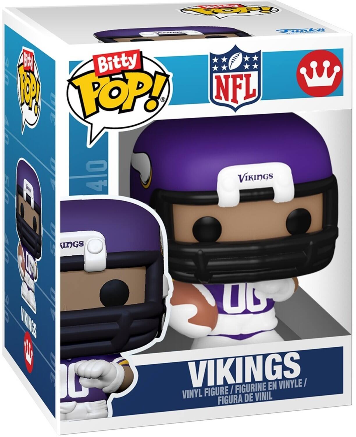 Bitty Pop! NFL - Vikings Vinyl Figure / Figurine en Vinyle / Figura de Vinil
