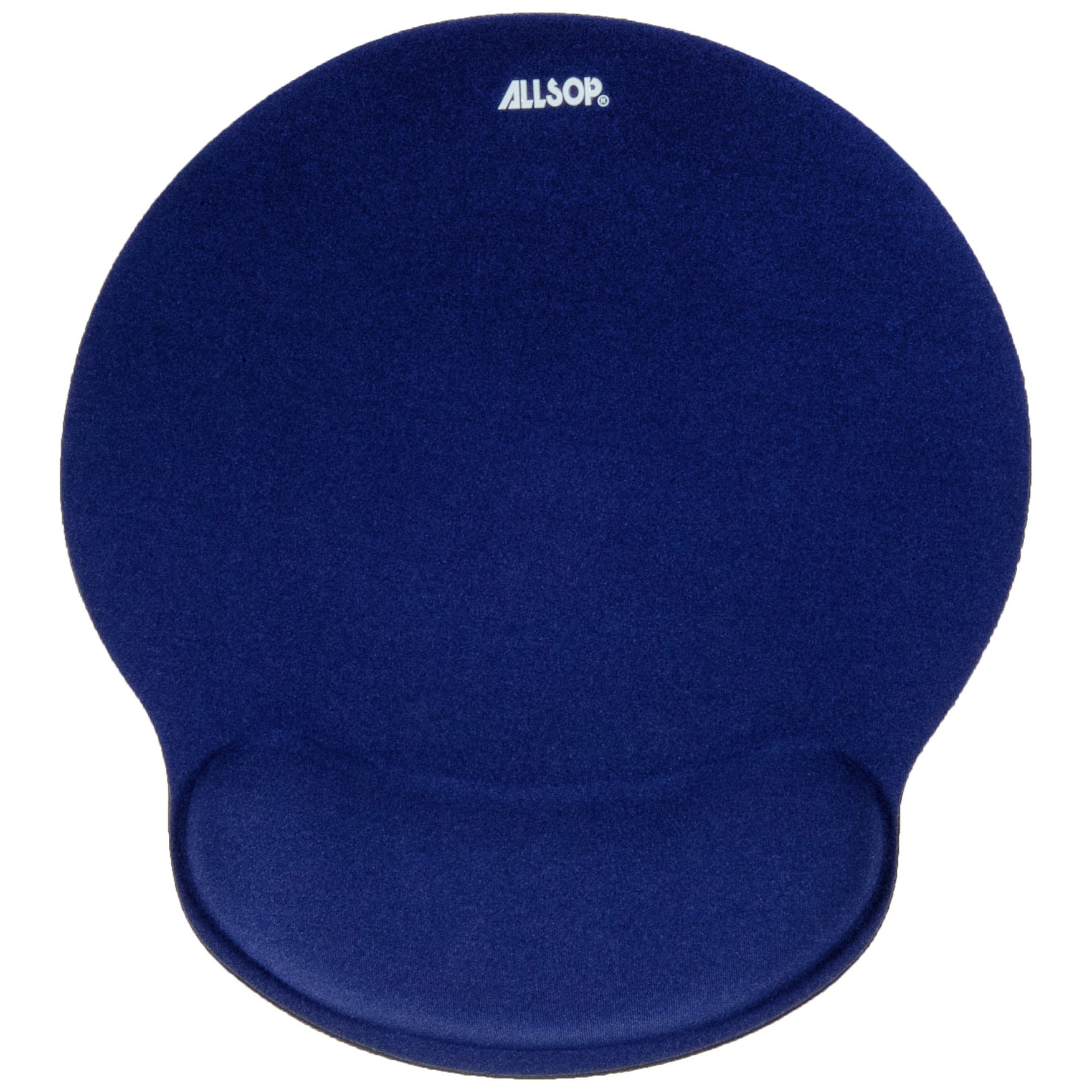 Allsop - Memory Foam Mouse Pad w/ Wrist Rest - Blue