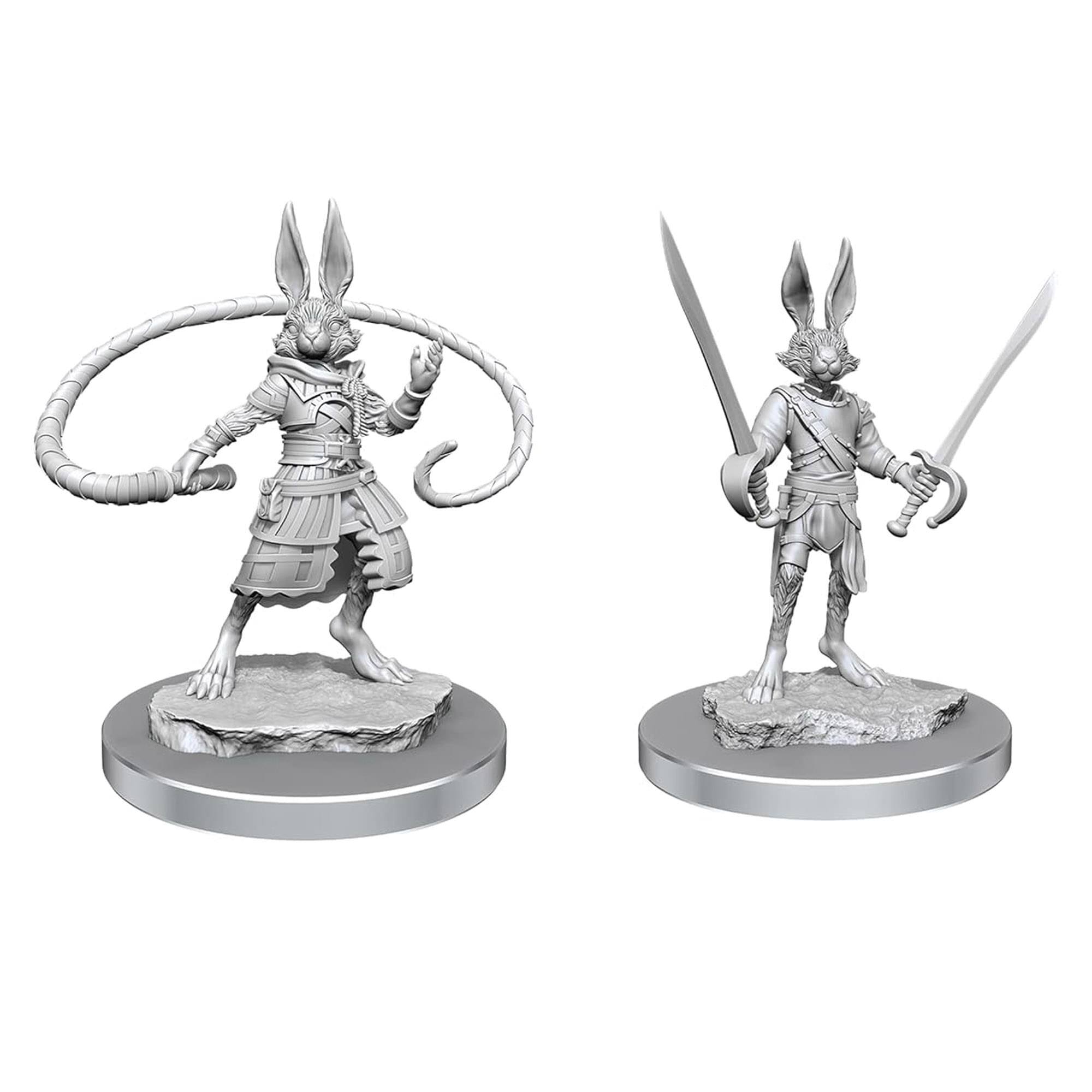 D&D Nolzurs Marvelous Unpainted Miniatures | Harengon Rogues