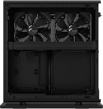 Fractal Design Ridge Black Mini ITX Slim Small Form Factor Console Fractal Design Ridge Black Mini ITX Slim Small Form Factor Console