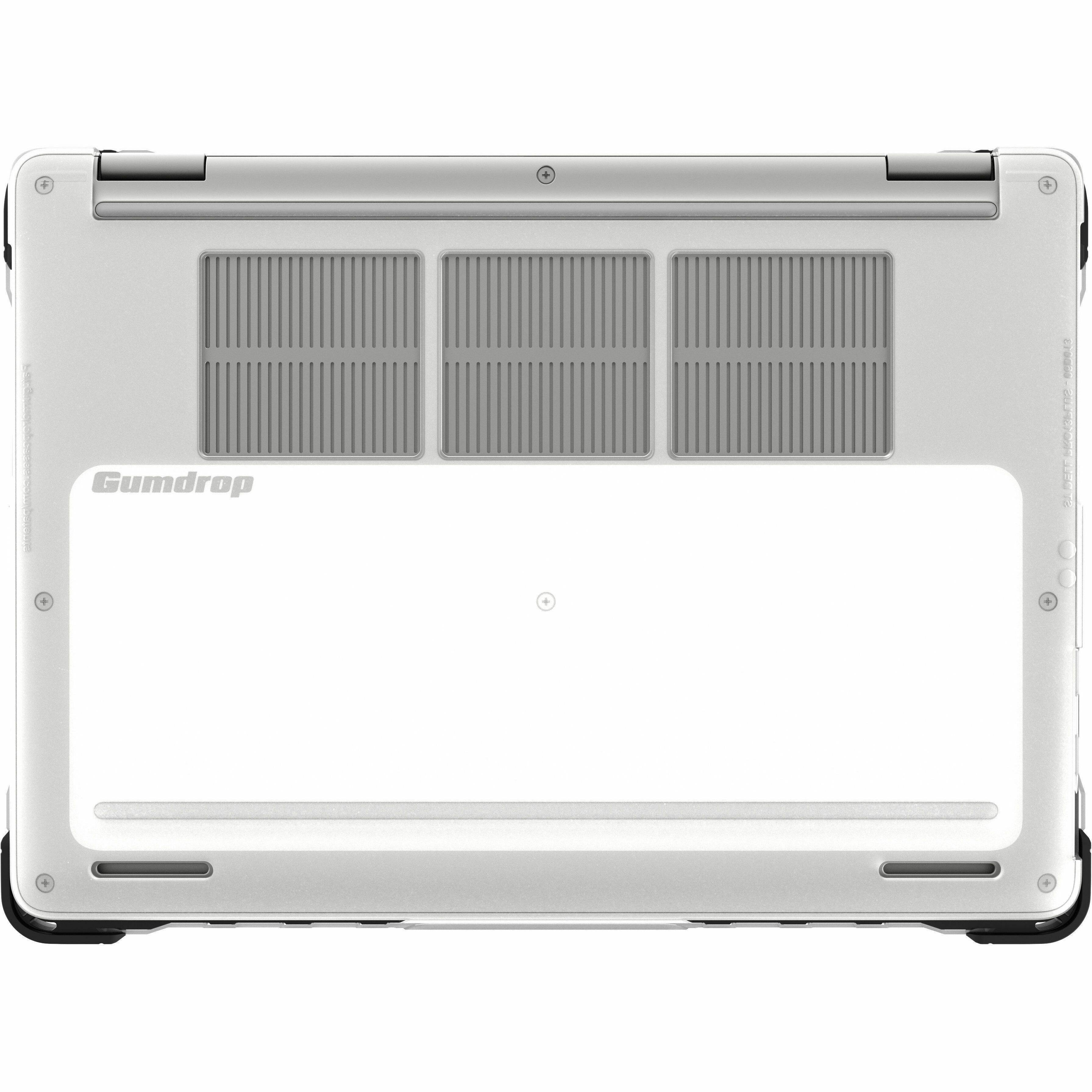 Alt View 4. Gumdrop - Gumdrop SlimTech for Dell Pro 13 Plus (Clamshell) - For Dell Notebook - Textured grip - Transparent - Bump Resistant - Transparent.