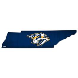 Fan Creations - Nashville Predators 12" Logo State Sign - Multicolor