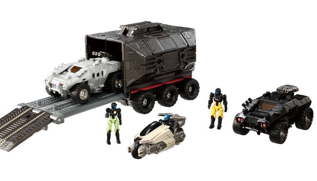 Front. Transformers - D-01 D Vehicles Set 1 | Diaclone Reboot.