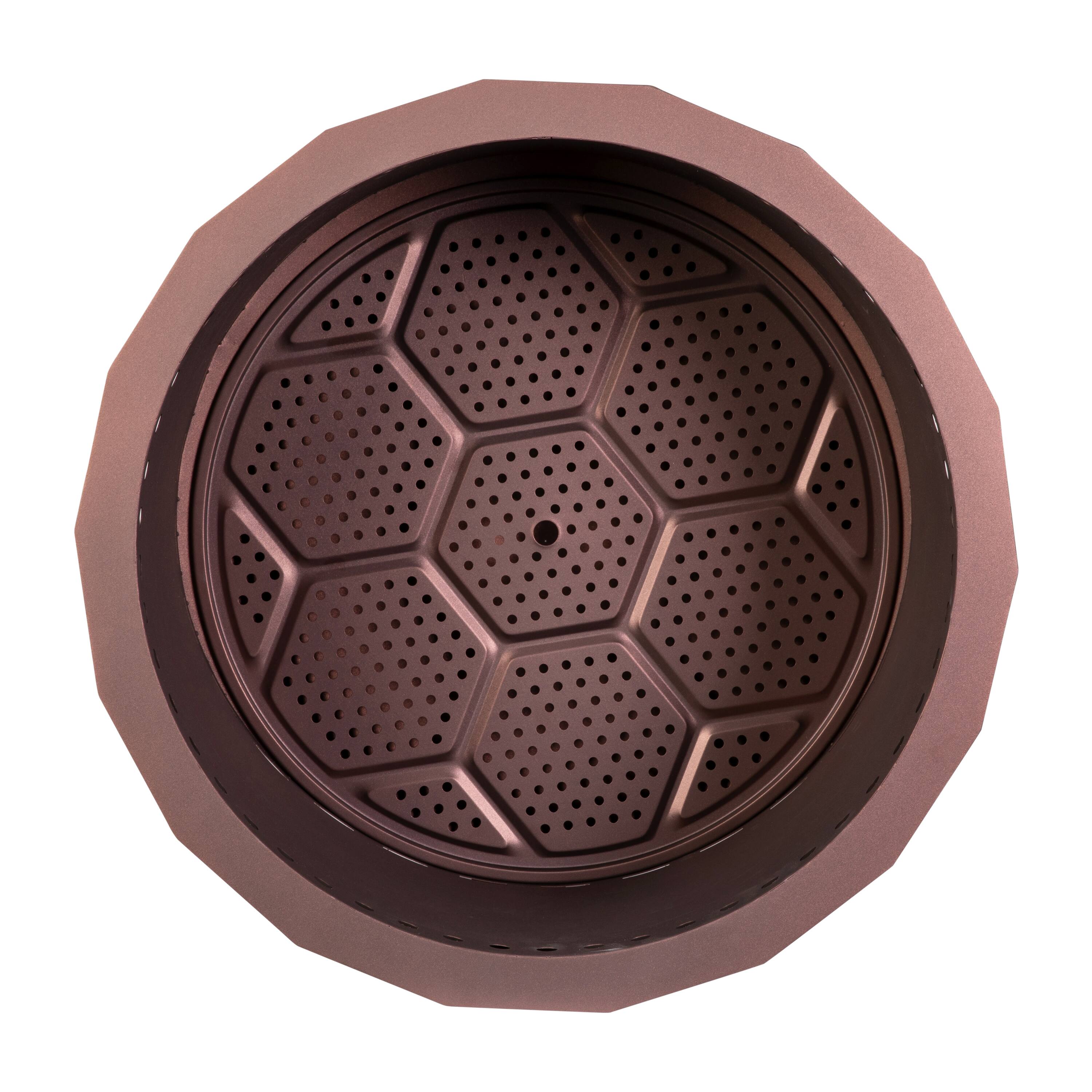 Alt View 8. Emma + Oliver - Hestia Steel Portable Smokeless Wood Burning Firepit with Waterproof Cover for Outdoor Use - Bronze.