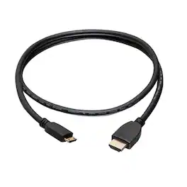 C2G - 757120506201 50620 10-feet (3m) 4K HDMI to HDMI Mini Cable with Ethernet - High Speed - 1 x HDMI Male - 1 x HDMI - Black
