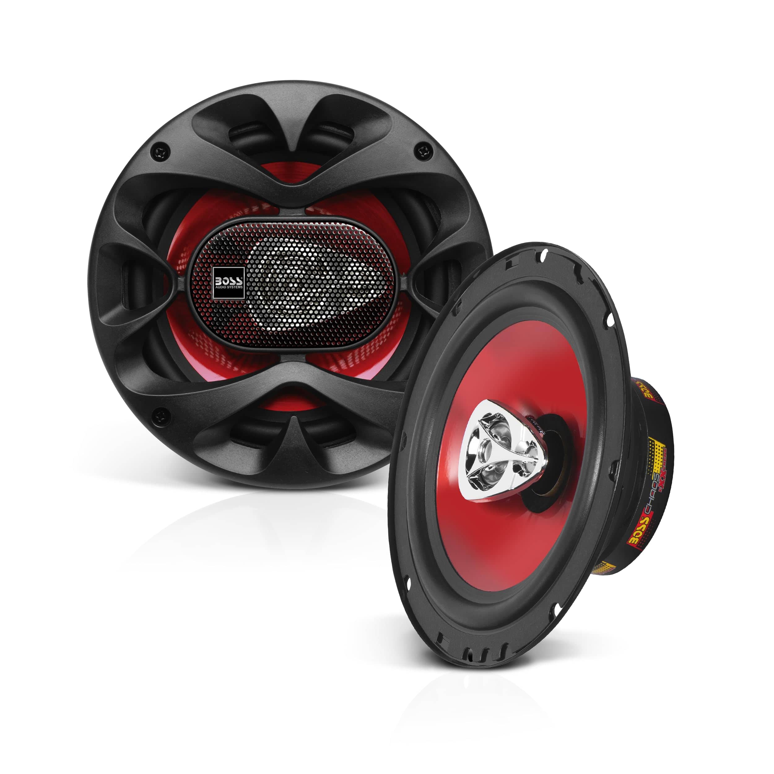 Skar Audio - Ch6530 Chaos Series 6. Designed for optimal performance and durability in various applications. - Dimensions: - 6.5" Red, 3-Way