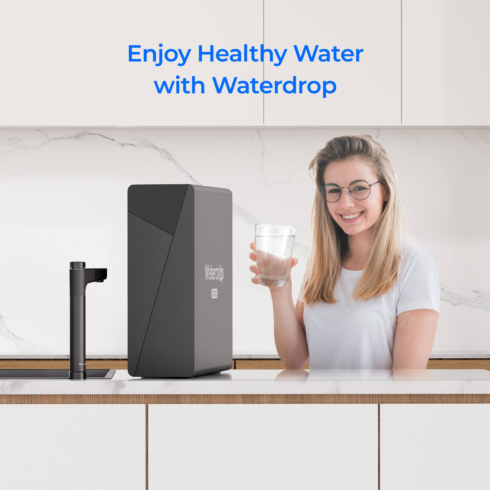 Enjoy Healthy Water with Waterdrop