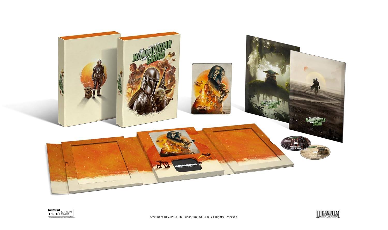The Mandalorian And Grogu - Beskar Collector’s Edition (2026) (4K + Digital) [Steelbook] [4K Ultra HD Blu-ray]
