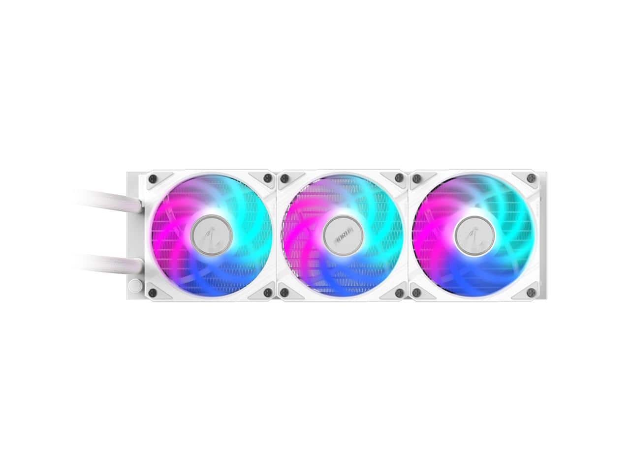 GIGABYTE - AORUS WATERFORCE II 360 ICE, 360mm Radiator, 3x120mm Fans, LGA1700/1851/AM5 - ARGB
