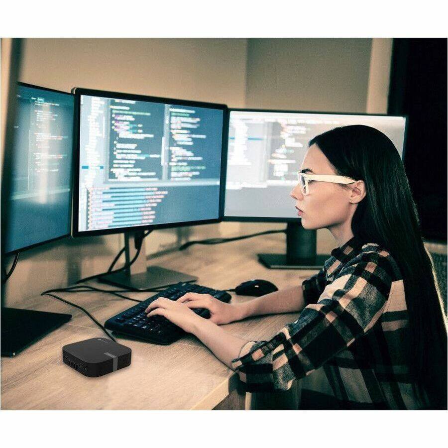 Alt View 7. ASUS - Asus Chromebox 5a CHROMEBOX5A-SC081UN Chromebox - Intel Celeron 7305 - 8 GB - 128 GB SSD - Mini PC - Eco Black - Intel C - Eco Black.