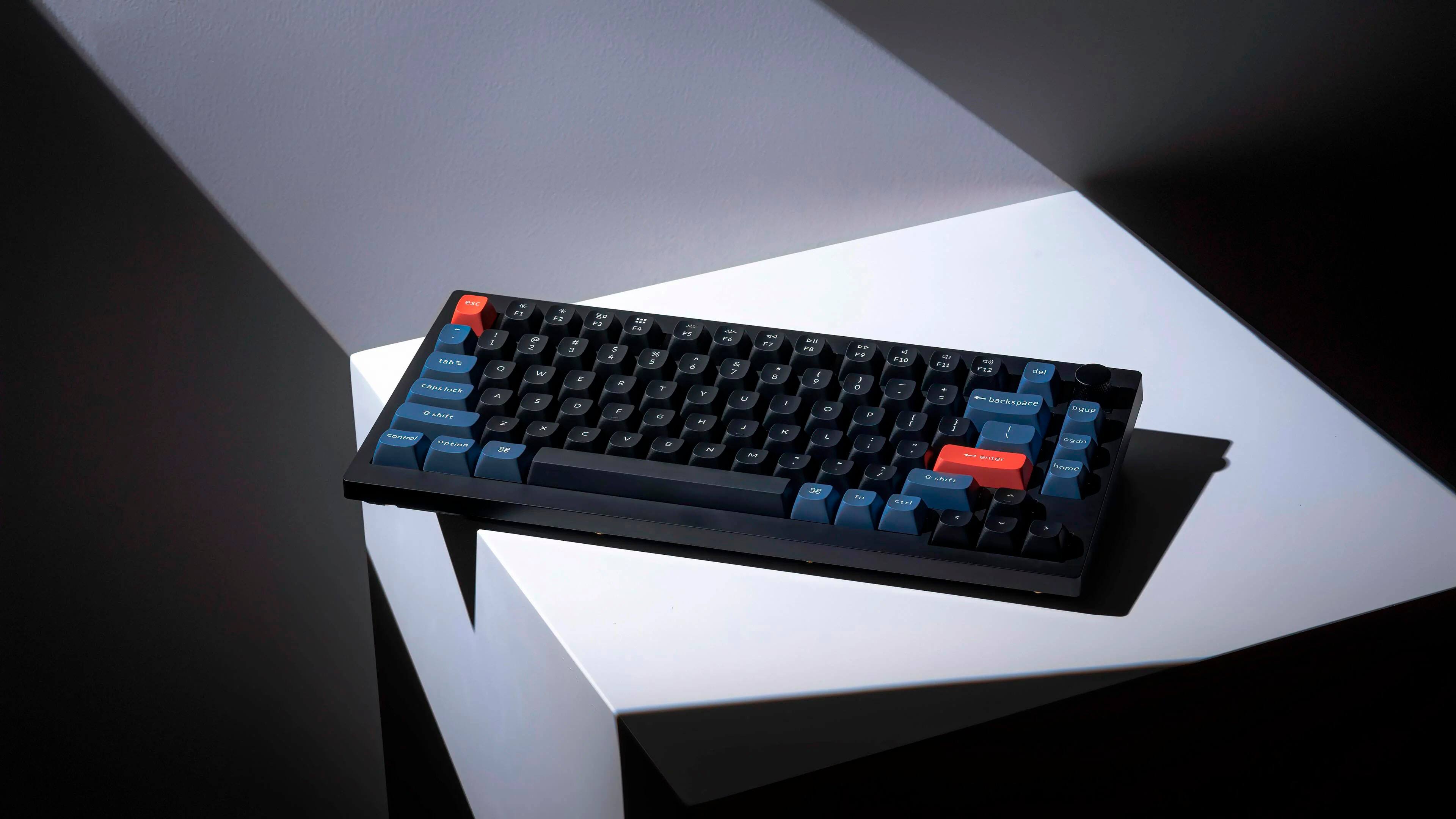 Keychron V1 75 Custom Wired RGB Mechanical Keyboard with Programmable