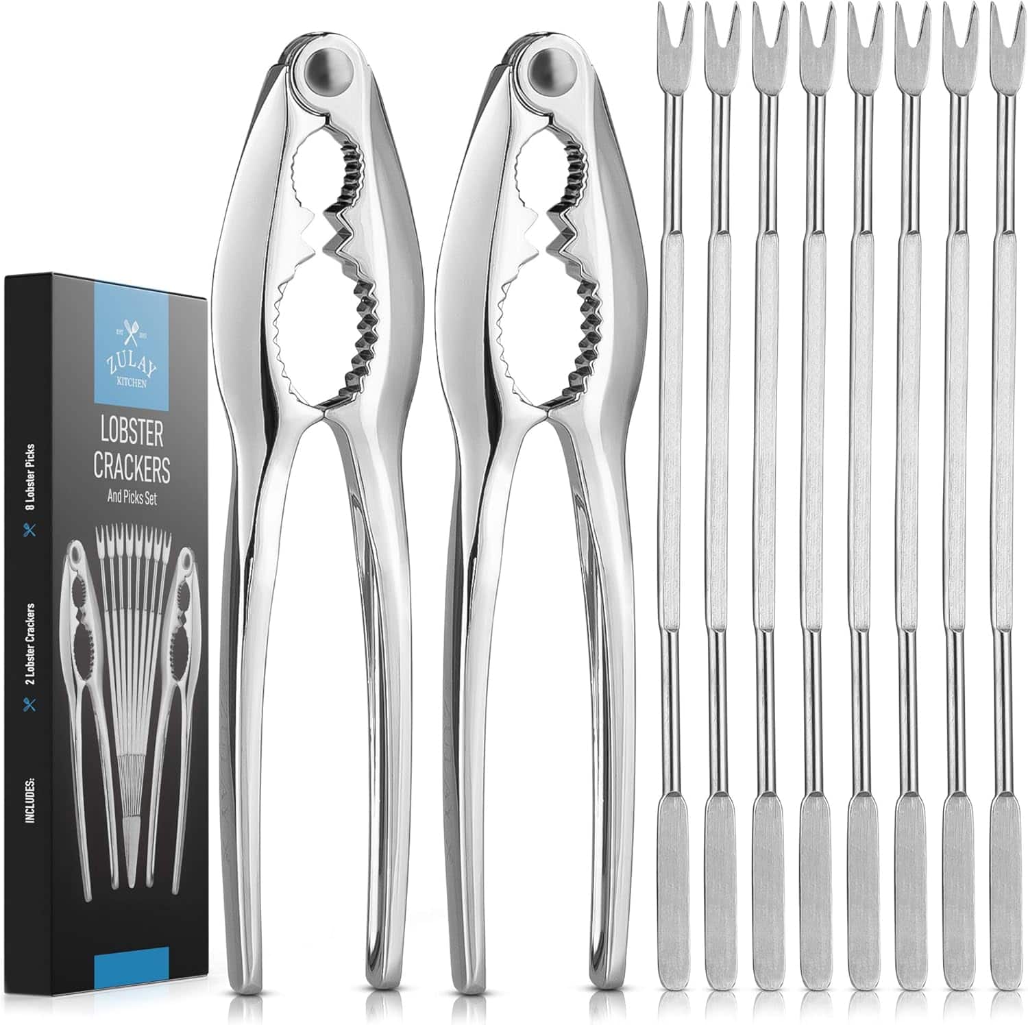 Picks Labster - x ZULAY KITCHES LOBSTER CRACKERS And Picks Set Crackers Lobster T x INCLUDES