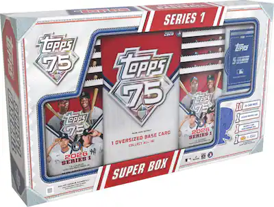 2026 Topps Series 1 Baseball Super Box SP-T26BB1S - Best Buy 2026 Topps Series 1 Baseball Super Box SP-T26BB1S - Best Buy