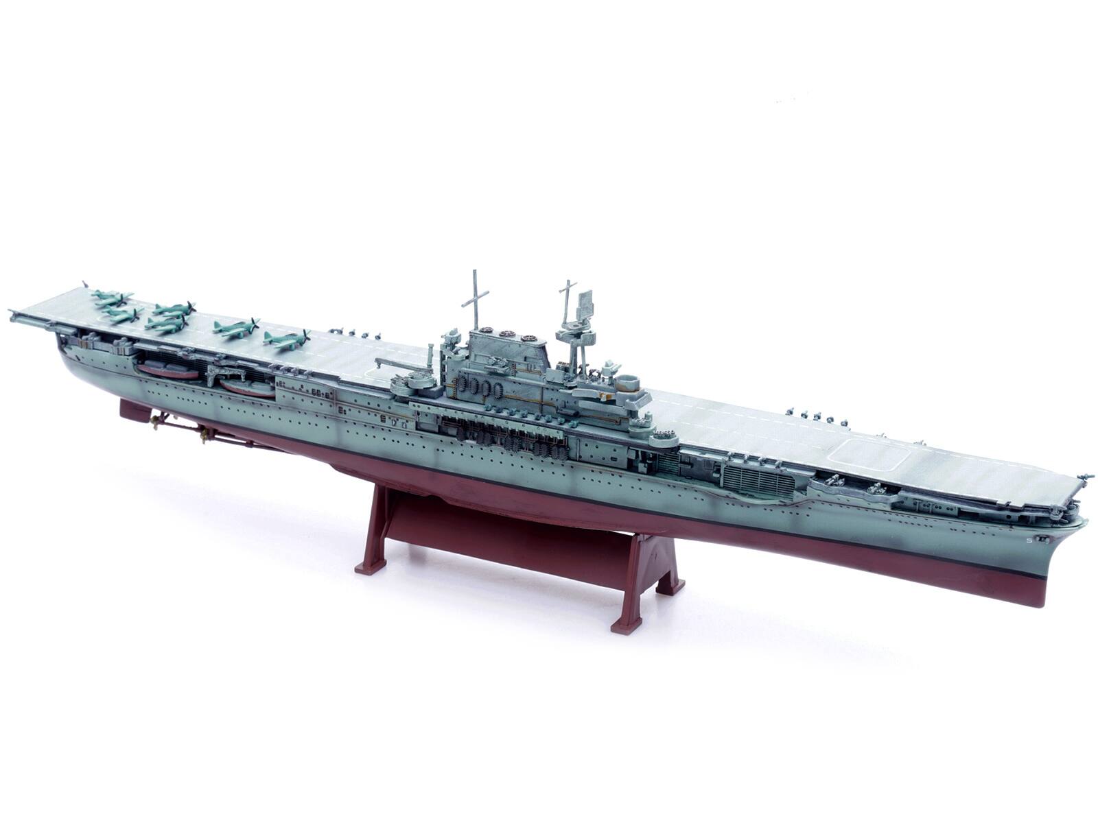 Back. Legion - USS Yorktown (CV-5) Aircraft Carrier "US Navy" World War II 1/1000 Diecast Model by Legion - Multicolor.