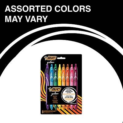 ASSORTED COLORS MAY VARY

BIC
glitter
glitter pens
8 glitter pens
extra smooth
EPI-0e
extra less smudge