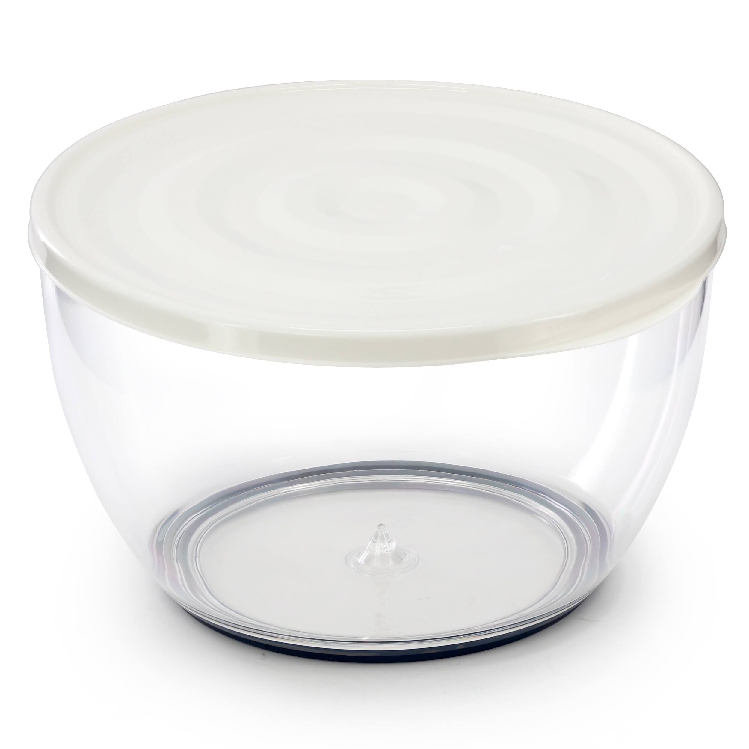 Alt View 2. Oster - Oster Hunterdale 6.3 Quart Plastic Salad Spinner in White.