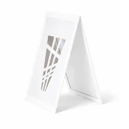 Front. Glow - Glow Shadow Softboard - Lattice Gobo.