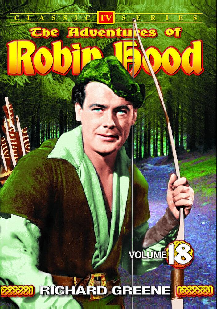 Front. Adventures of Robin Hood - Volume 18 - DVD.