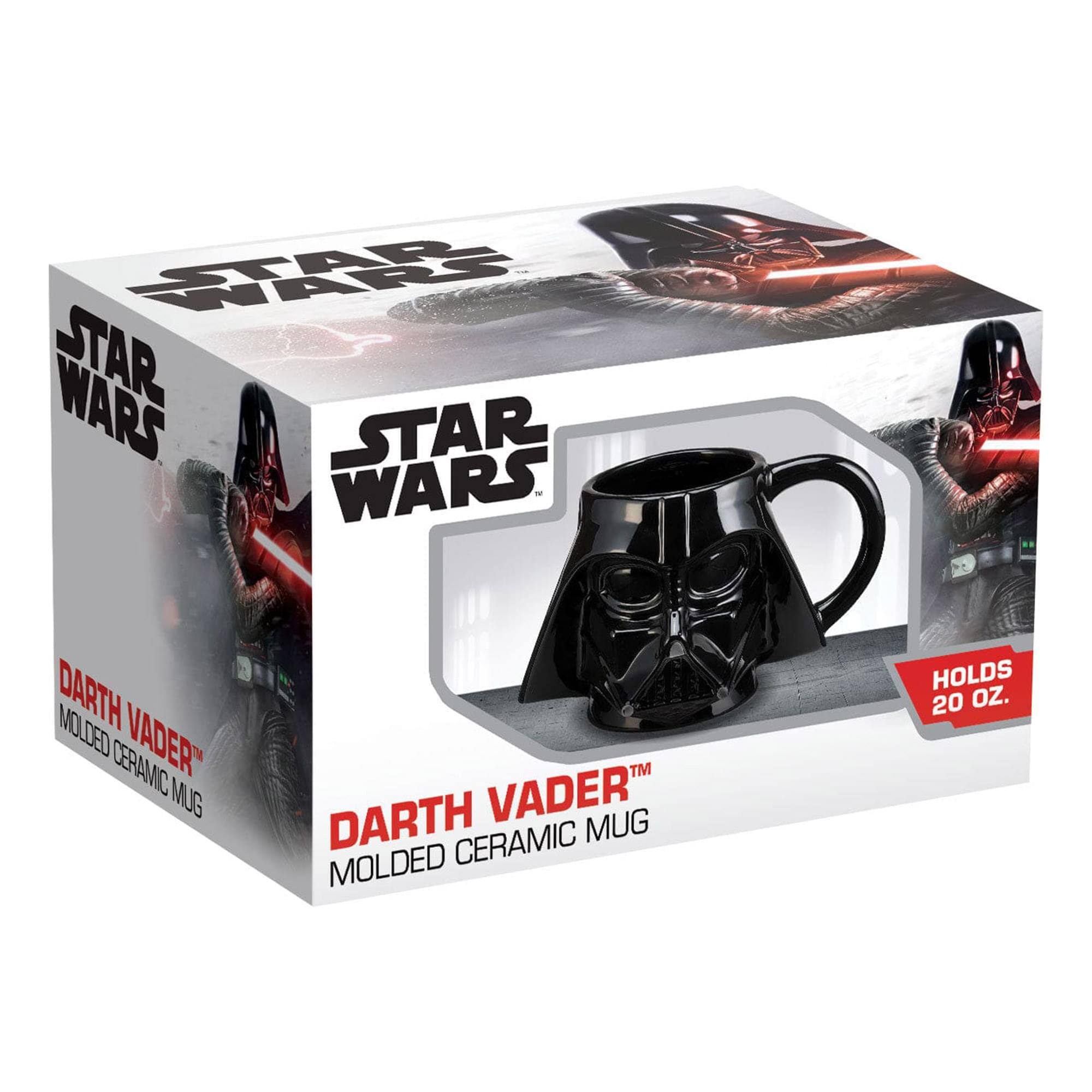 STAR WARS  
DARTH VADER™  
MOLDED CERAMIC MUG  
HOLDS 20 OZ.