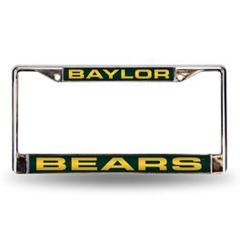 Rico Industries - Baylor Bears Chrome Metal Laser Cut License Plate Frame - Multi