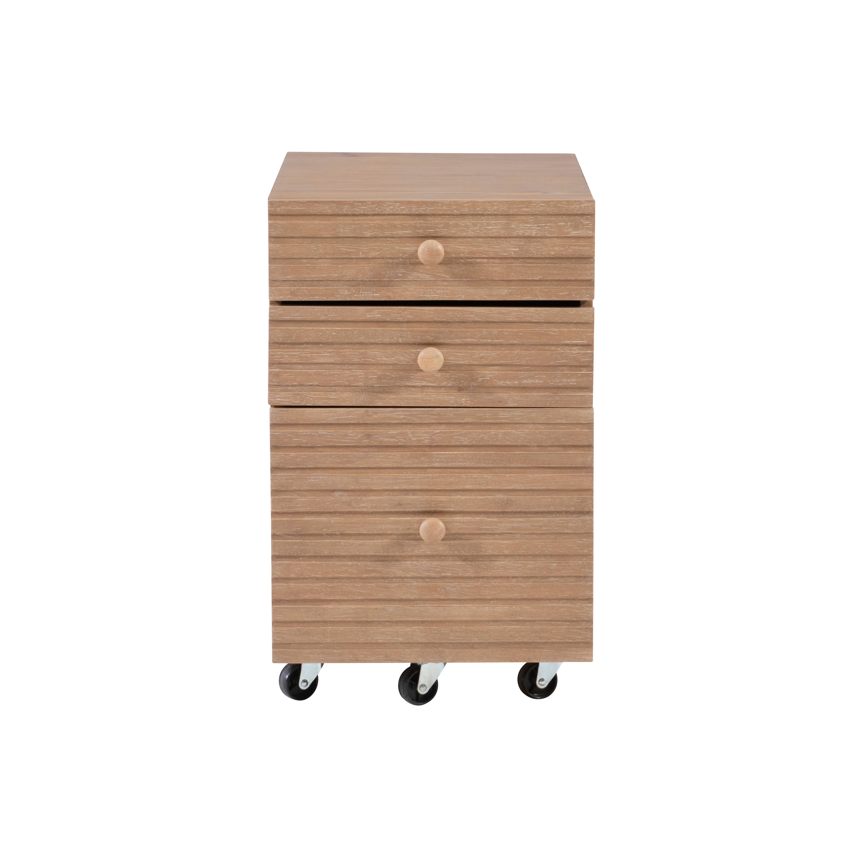 Linon Home Décor – Rosita Three-Drawer File Cabinet – White Sansujyuku sansujyuku.com