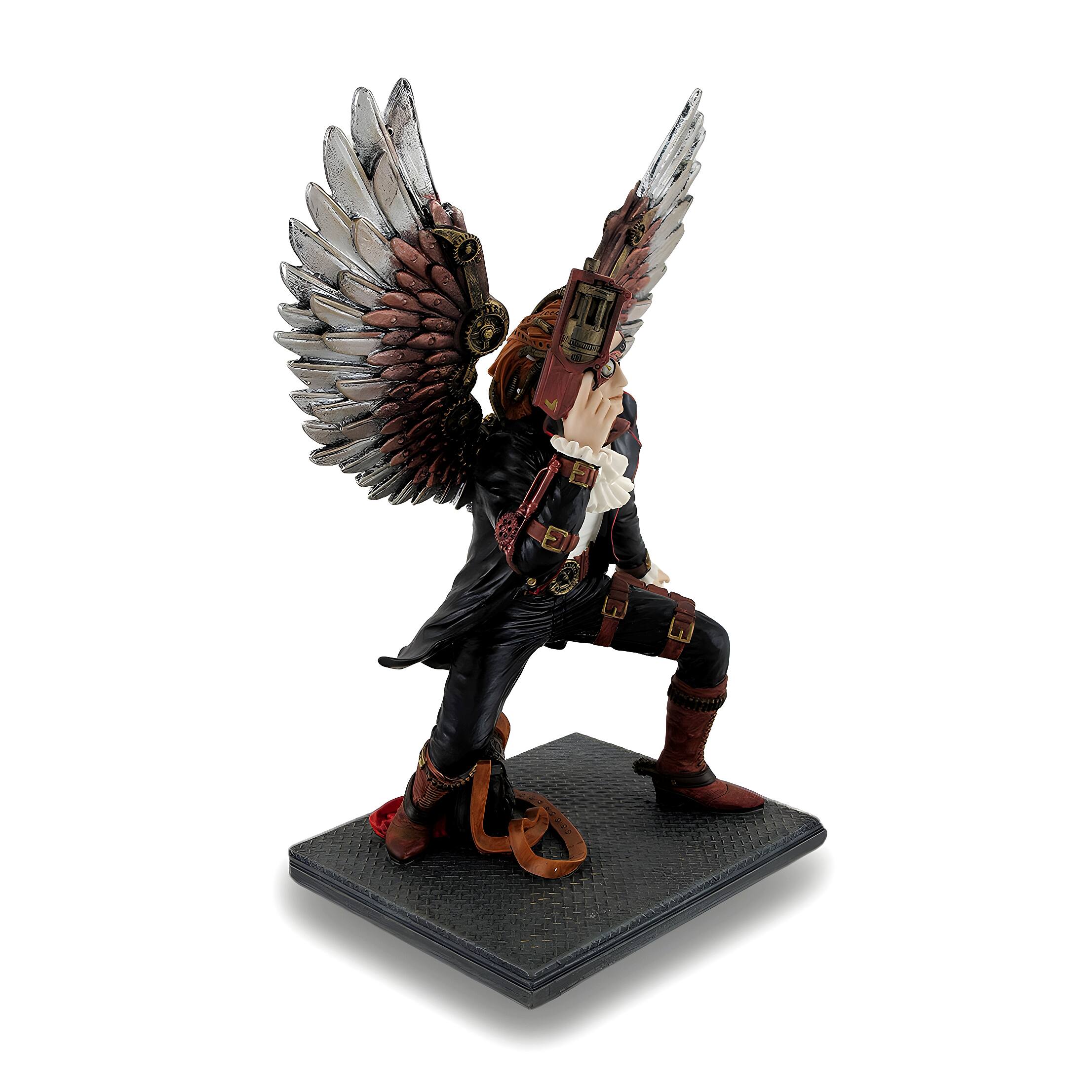 Alt View 1. Veronese Design - Hand Painted Steampunk Guardian Angel Statue / Figure - Multicolored.