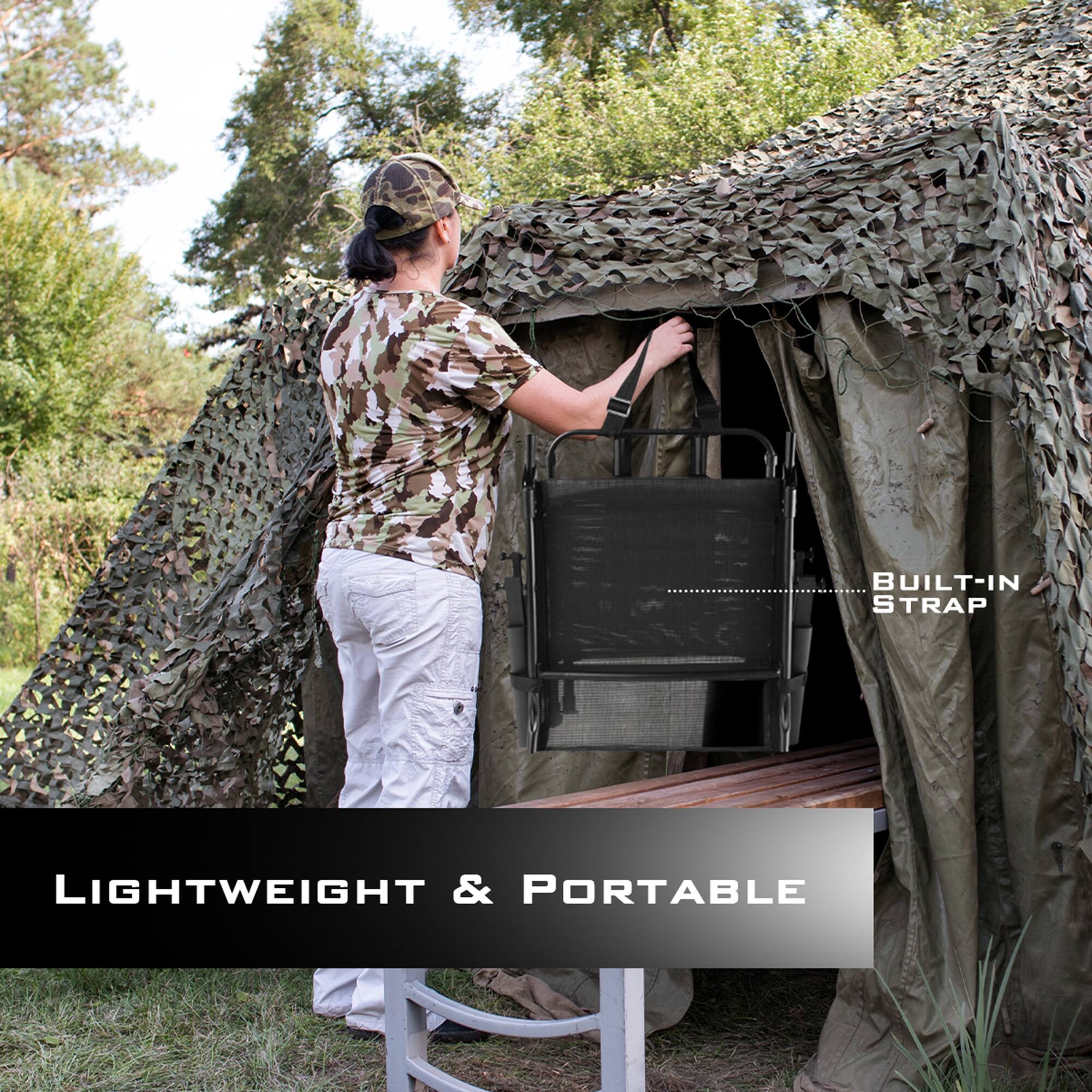 BUILT-IN STRAP  
LIGHTWEIGHT & PORTABLE