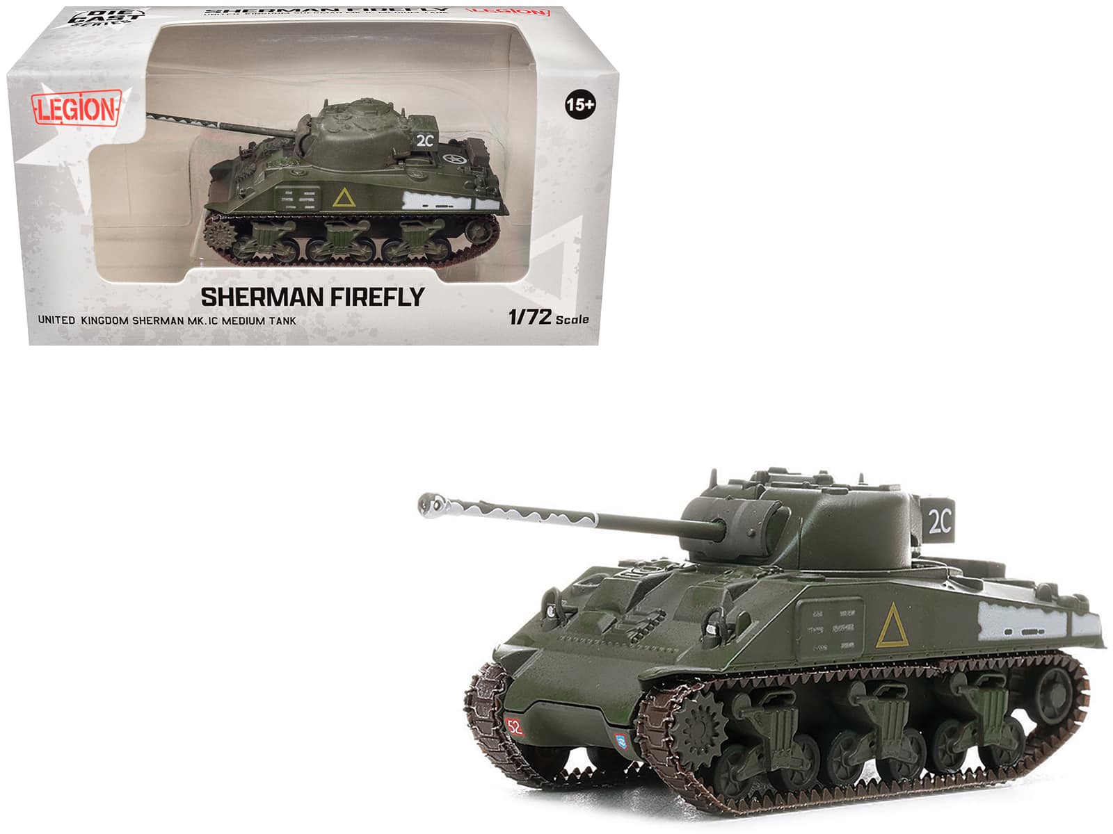 Legion - Sherman Firefly Mk.IC Medium Tank A Squadron Coldstream Guards 5th Guards Armoured Brigade Germany 1945 1/72 - Green