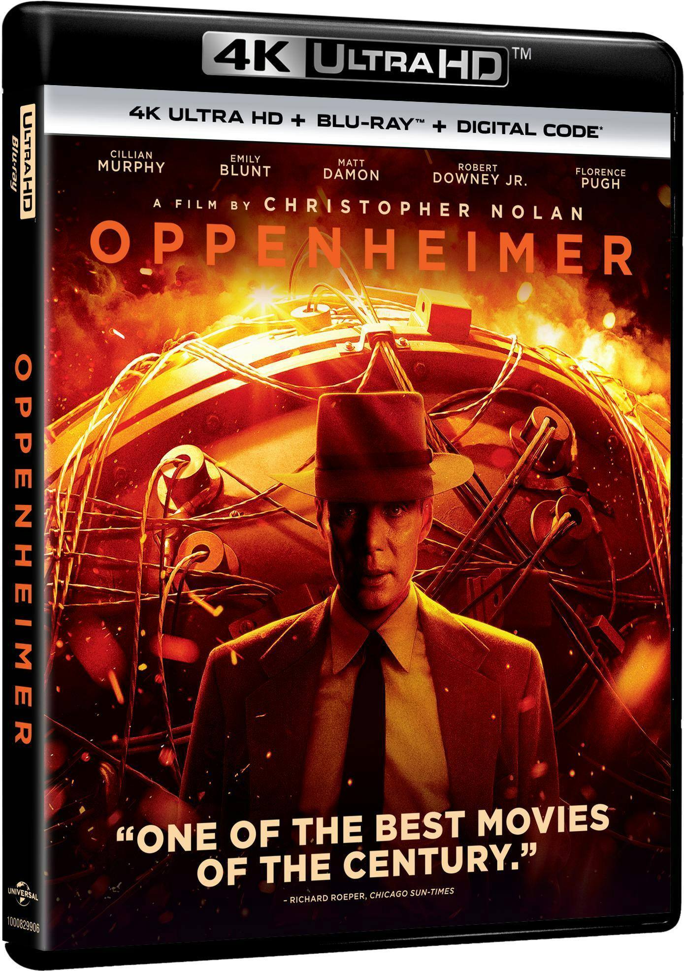 Angle. Oppenheimer (4K Ultra HD + Blu-ray) [UHD].