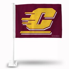 Rico Industries - Central Michigan Chippewas 11X14 Window Mount 2-Sided Car Flag - Multi