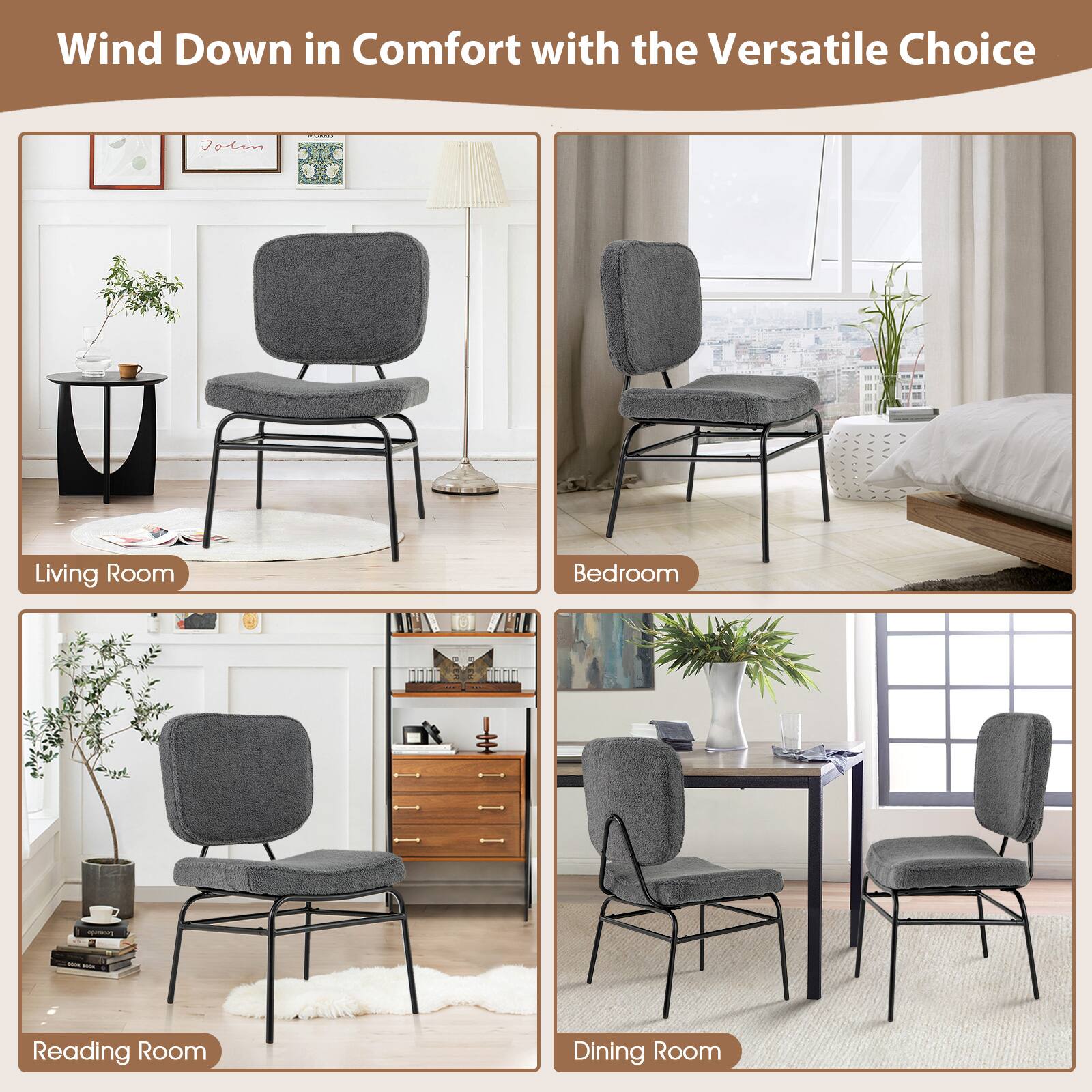 Wind Down in Comfort with the Versatile Choice Jolin Living Room Bedroom Dining Room Reading Room