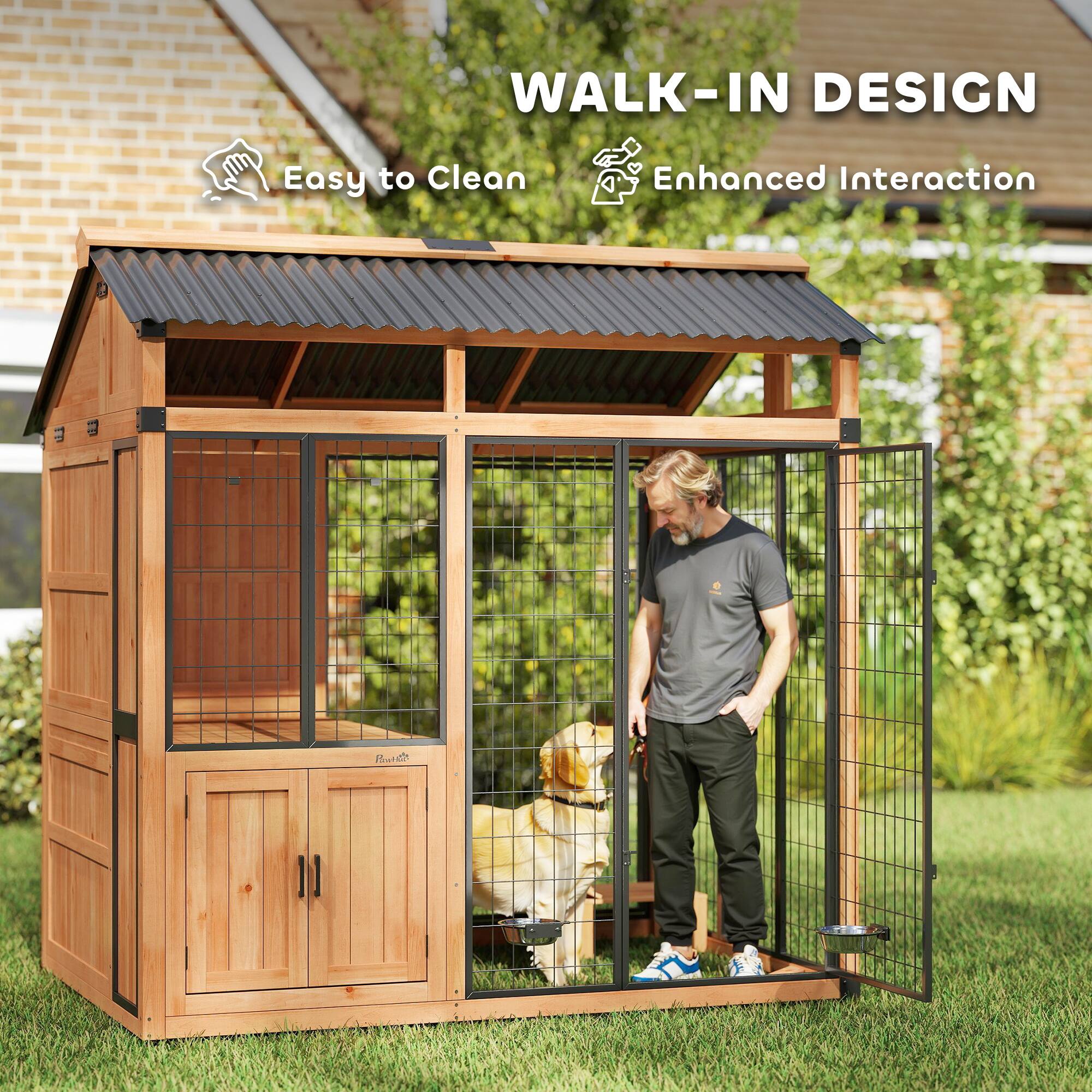 WALK-IN DESIGN  
Easy to Clean  
Enhanced Interaction