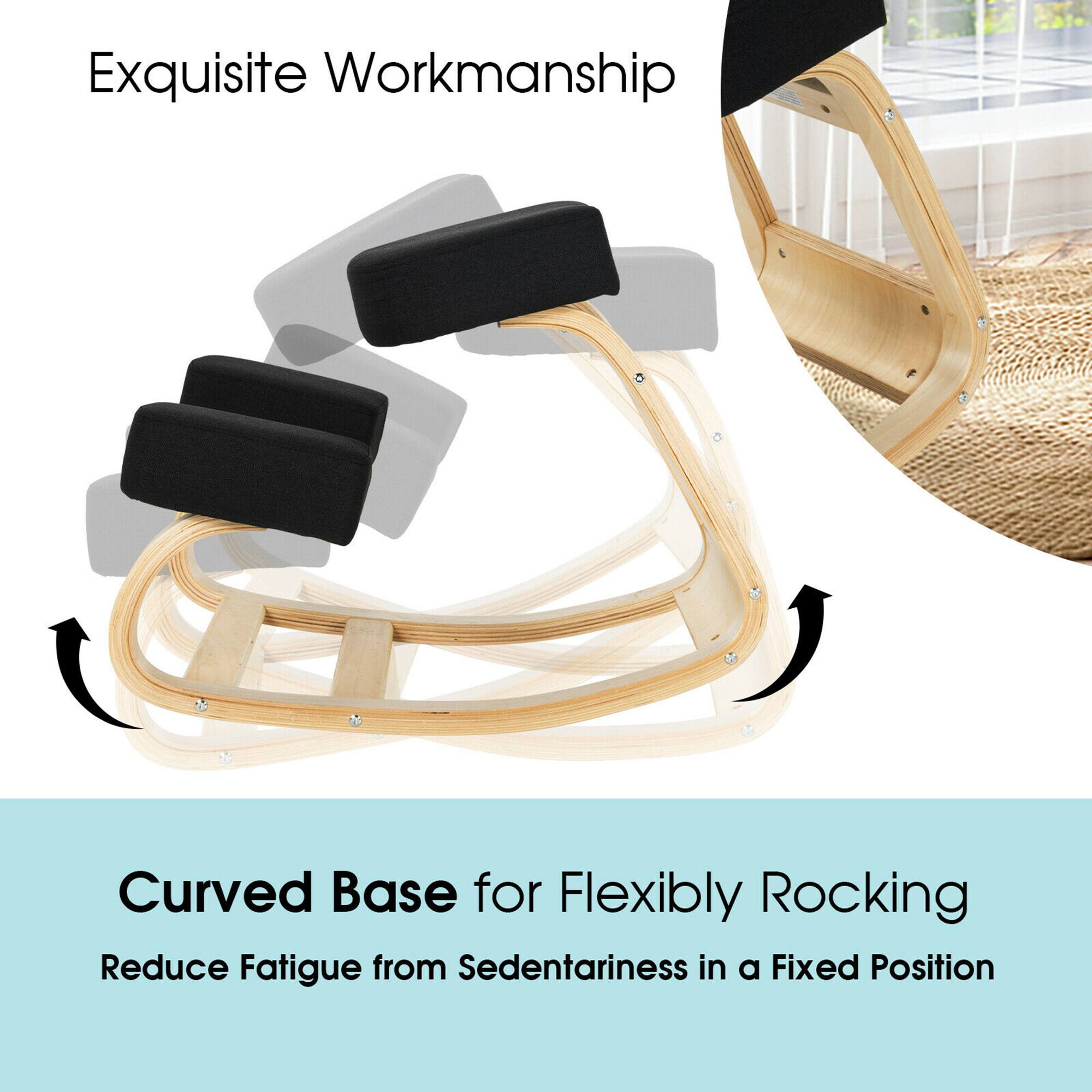 Exquisite Workmanship Curved Base for Flexibly Rocking Reduce Fatigue from Sedentariness in a Fixed Position