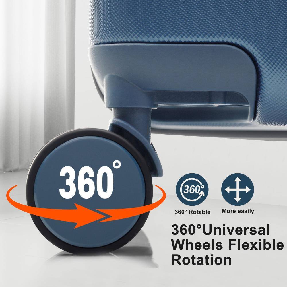 360° Rotable  
More easily  
360° Universal Wheels Flexible Rotation