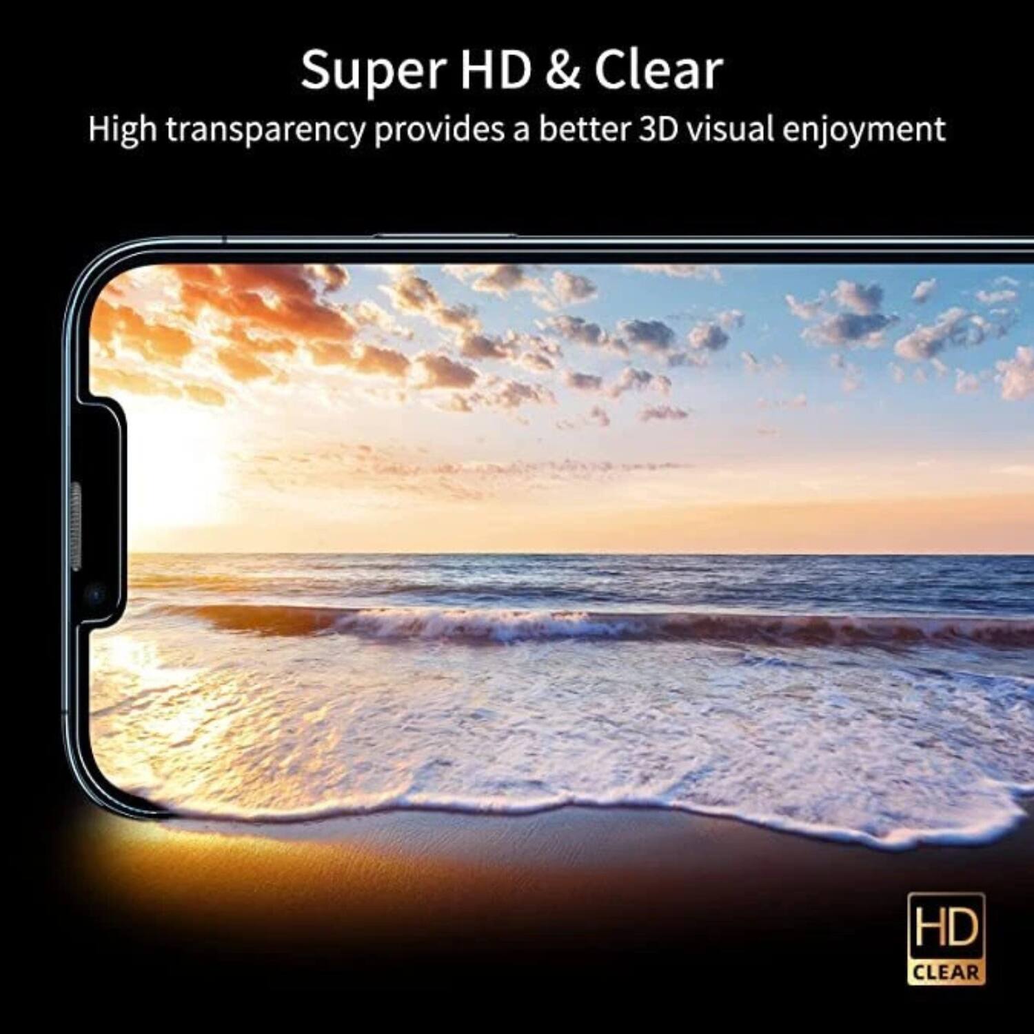 Super HD & Clear  
High transparency provides a better 3D visual enjoyment