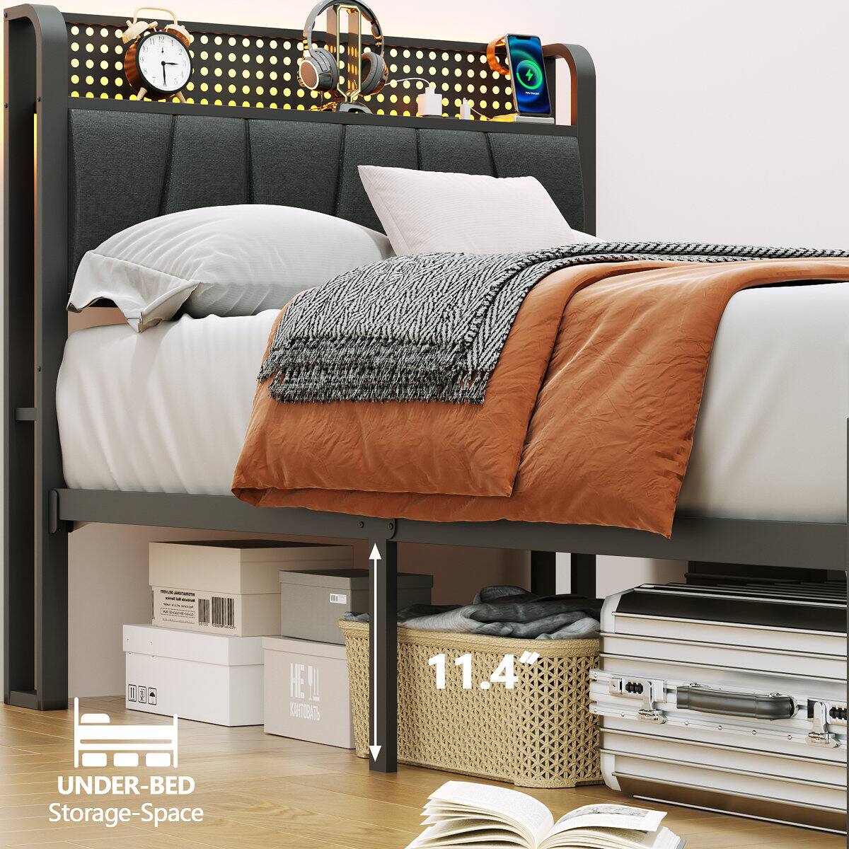 1 de - . - 1 - 1 d 1 T. 1 I - - I : HE IL T 11.4 UNDER-BED Storage-Space