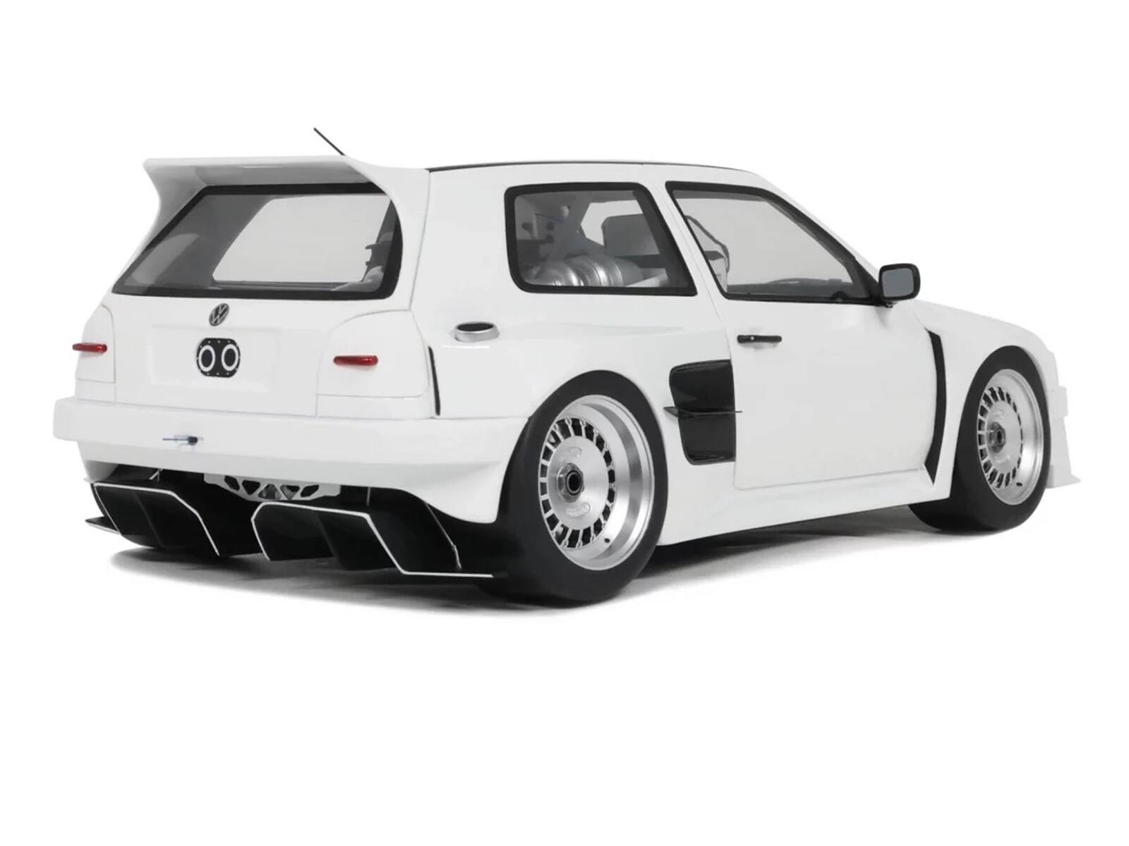 Alt View 4. Otto Mobile - 2024 Volkswagen Golf III by Khyzyl Saleem White Limited Edition to 2000 pieces Worldwide 1/18 Model Car by Otto Mobile.