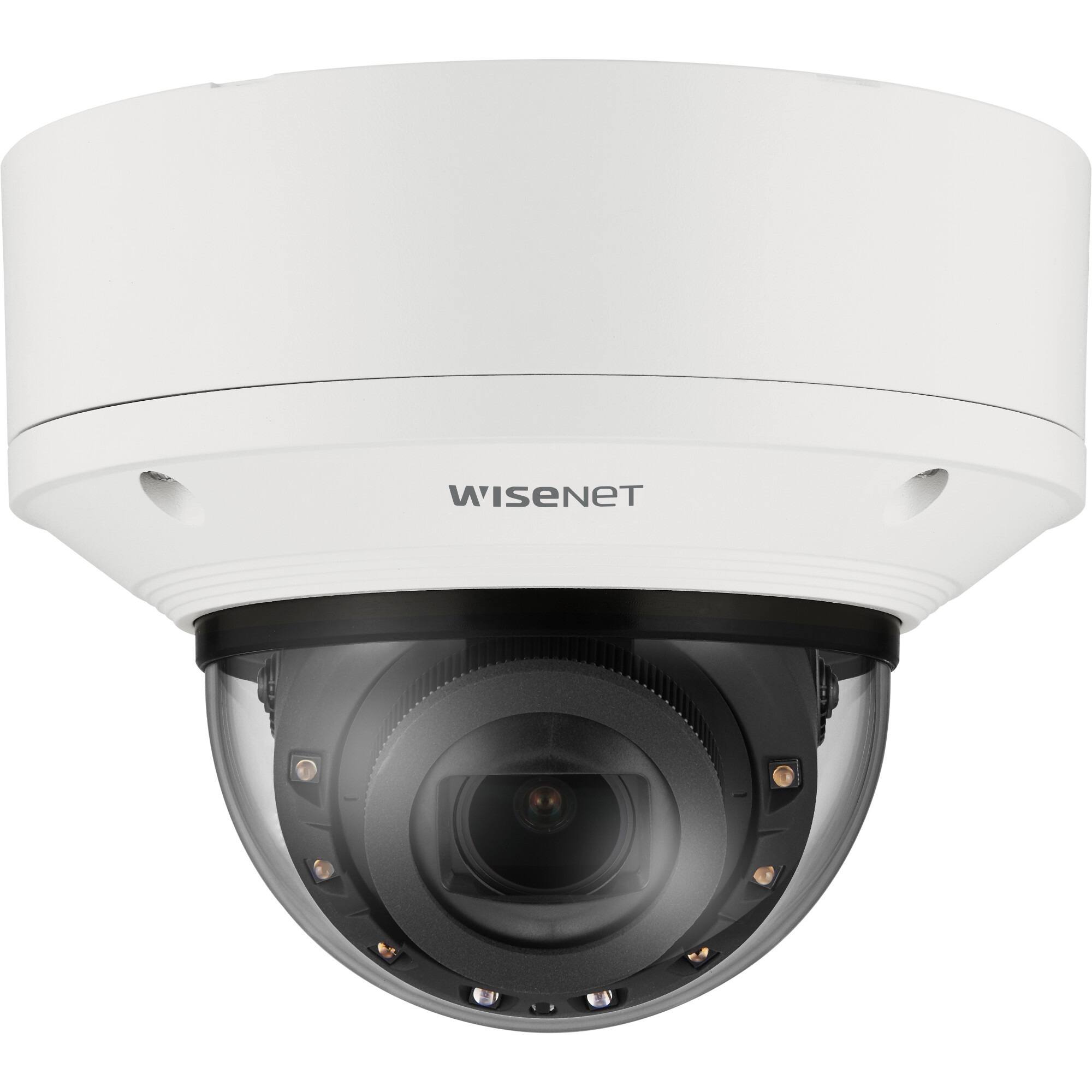 Alt View 2. Samsung - Wisenet XND-6083RV 2 Megapixel Full HD Network Camera - Color - Dome - White - 164.04 ft Infrared Night Vision - H.265 - Color.