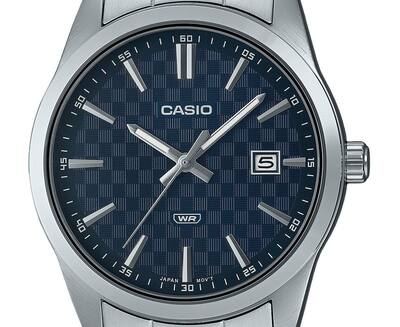 CASIO MTP-VD03D-2AUDF OROLOGIO UOMO BLU NOTTE ACCIAIO DATA 41mm SOTTOCOSTO CASIO MTP-VD03D-2AUDF OROLOGIO UOMO BLU NOTTE ACCIAIO DATA 41mm SOTTOCOSTO