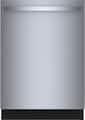 Bosch - 800 Series 24" Top Control Smart Built-In Stainless Steel Tub Dishwasher with Flexible 3rd Rack, 42 dBA - Stainless Steel