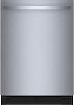 Bosch - 800 Series 24" Top Control Smart Built-In Tub Dishwasher with Flexible 3rd Rack, 42 dBA - Stainless Steel